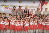 Foto : Lomba menggambar dan mewarnai di Aula Kecamatan Sayung Kabupaten Demak