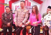 Foto : Polres Demak meresmikan sumur bor di Dukuh Pongangan, Desa Purworejo, Kecamatan Bonang, Kabupaten Demak