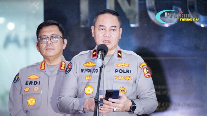 Foto : Kepala Biro Penerangan Masyarakat (Karopenmas) Divhumas Polri Brigjen Pol. Trunoyudo Wisnu Andiko