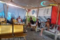 Foto : Pendukung calon kepala Desa dari Desa Patrol lor RT 14 RW 06 Kec. Patrol kab. Indramayu.