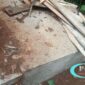 Foto : Septic tank pembuangan limbah pabrik tahu