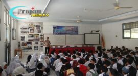Foto : Kegiatan mitigasi dan edukasi terhadap para pelajar guna mencegah kejadian serupa agar tidak terulang lagi