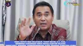 Foto : Wakil Bupati Nias Selatan, Ir. Yusuf Nache, S.T., M.M.,
