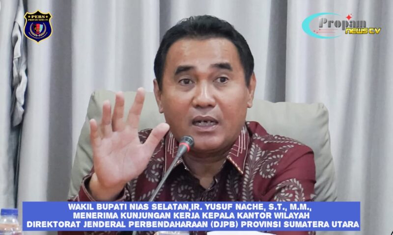 Foto : Wakil Bupati Nias Selatan, Ir. Yusuf Nache, S.T., M.M.,