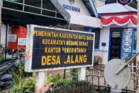 Foto : Kantor Pemerintah Desa Lalang, Kecamatan Medang Deras, Kabupaten Batu Bara, Sumatera Utara
