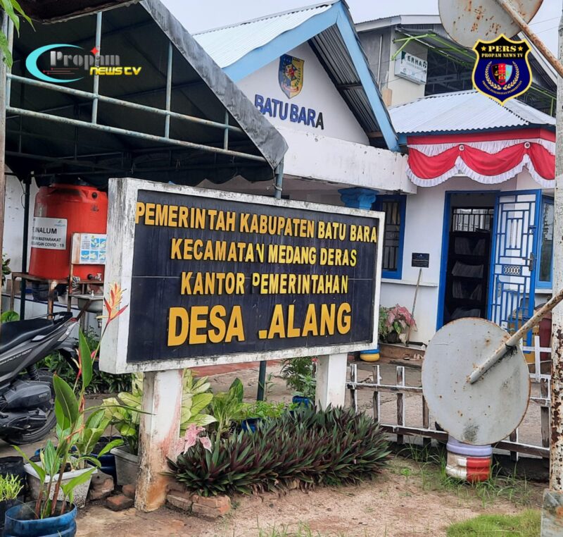 Foto : Kantor Pemerintah Desa Lalang, Kecamatan Medang Deras, Kabupaten Batu Bara, Sumatera Utara
