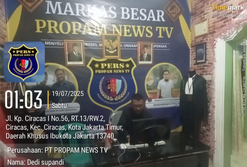 Foto : Kaperwil Media Propam News TV Banten, Dedi Supandi