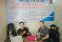 Foto : Kaperwil Media Propam News Tv, Ilman GM, SH.CDRA. Silaturahmi Ke Kantor Hukum Suhardi SH & Partners Karawang