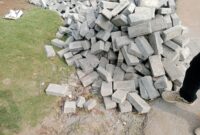 Foto : Proyek Pembangunan Paving Blok di Desa Pasirdurung, Kecamatan Sindangresmi, Kabupaten Pandeglang