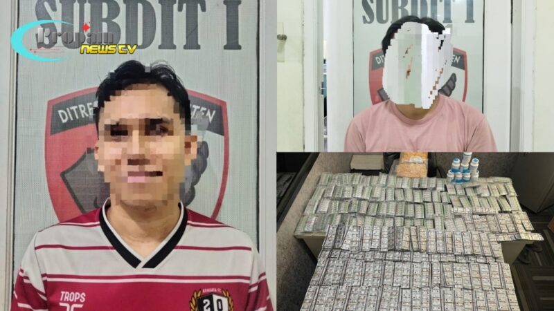 Foto : Ditresnarkoba Polda Banten Ungkap Peredaran Obat Keras Dengan Jumlah Ratusan Ribu Butir 