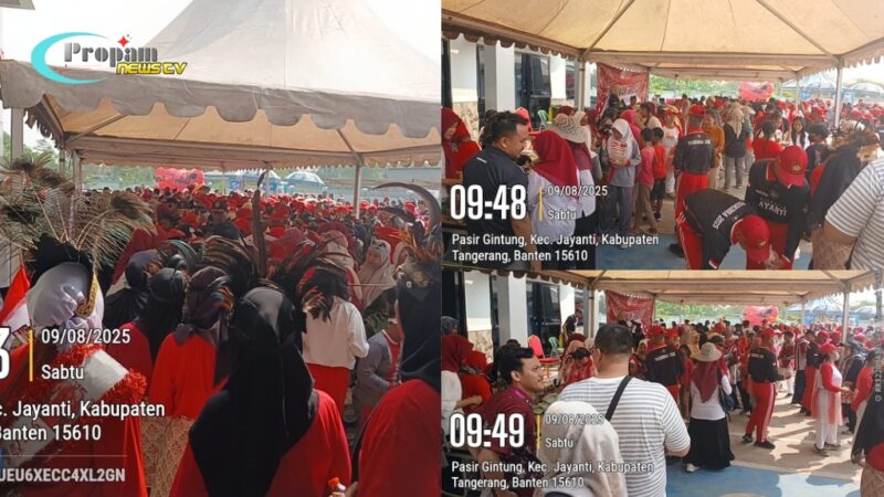 Foto : Pesta Karnaval memperingati HUT RI Ke-80