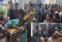 Foto : Kedatangan jenazah Putri Apriyani yang diduga merupakan korban pembunuhan