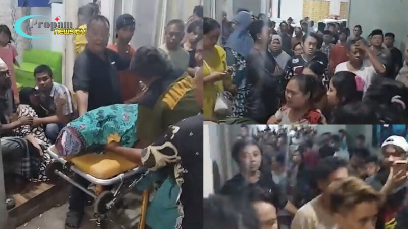 Foto : Kedatangan jenazah Putri Apriyani yang diduga merupakan korban pembunuhan