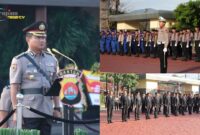 Foto : Polda Banten melaksanakan upacara yang berlangsung di Lapangan Apel Mapolda Banten