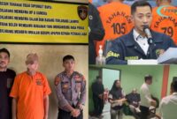 Foto : Ditreskrimum Polda Banten menangkap pelaku penipuan dan penggelapan dana masyarakat
