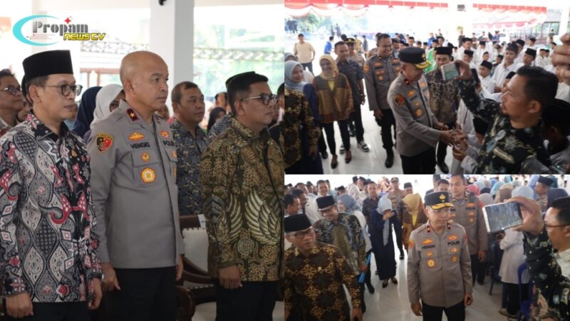 Foto : Kapolda Banten menghadiri acara Launching dan Peresmian Satuan Pelayanan Pemenuhan Gizi yang digelar di Pondok Pesantren Bai Mahdi Sholeh Ma'amun, Jl. Palka Desa Sindangheula, Kecamatan Pabuaran