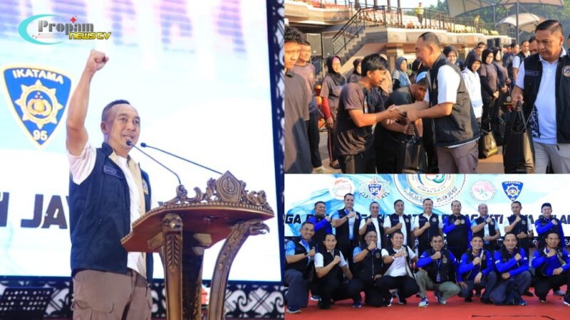 Foto : Reuni Akbar dan bakti sosial Akabri 1995 diselenggarakan di Mabes TNI