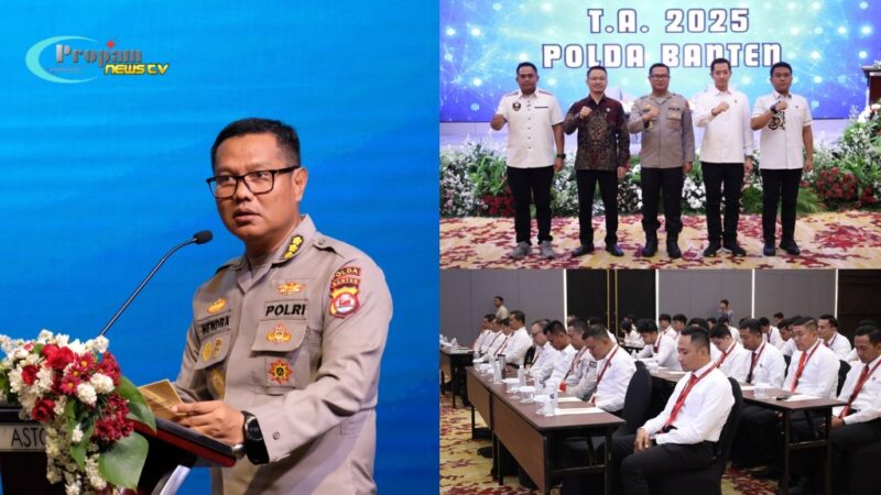 Foto : Rapat Kerja Teknis (Rakernis) Fungsi Reserse Kriminal tahun 2025