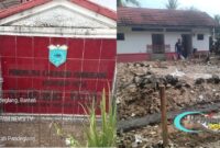 Foto : Proyek Siluman Tanpa Papan Informasi di SDN Patia 1