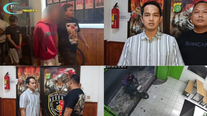Foto : Polsek Tambora Menangkap Dua Pelaku Curanmor