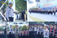 Foto : Polri gelar apel pasukan dalam rangka pelaksanaan Operasi Terpusat 