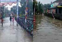 Foto : Banjir di Desa Pematang, Kecamatan Tigaraksa