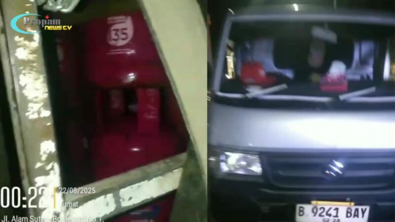 Foto : Aktivitas ilegal penyuntikan Gas di Bogor, Jawa Barat