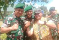 Foto : Acara lepas sambut Komandan Kodim di Makodim 1205/ STG