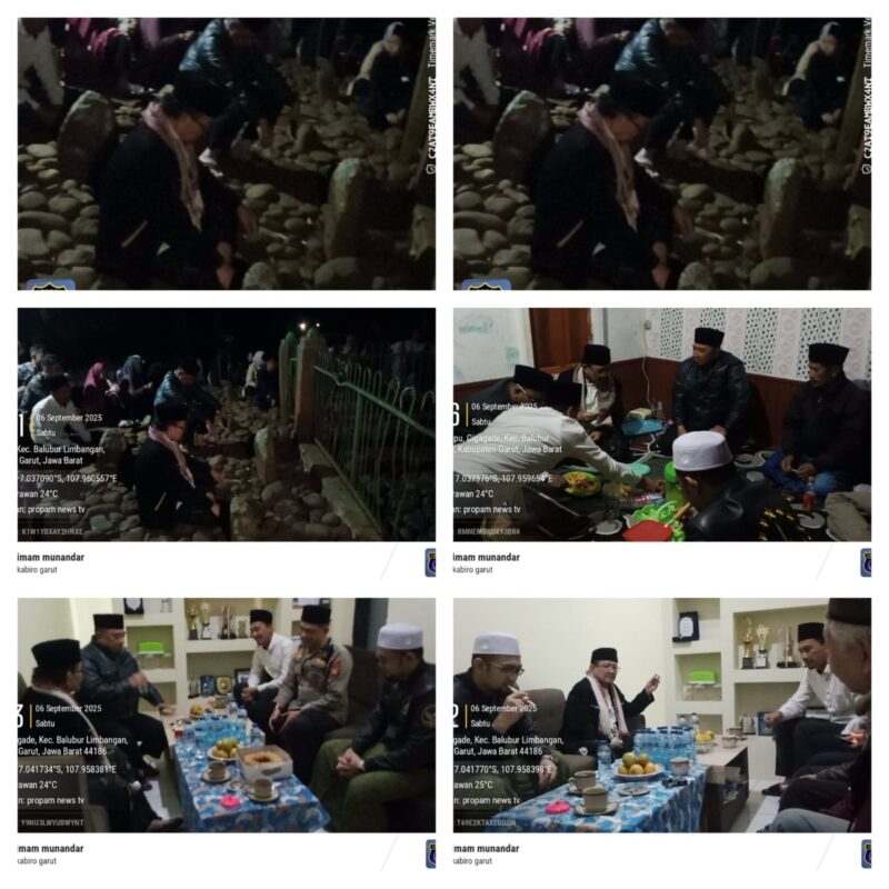 Foto : Acara peringatan Maulid Nabi Muhammad SAW di KP. Cibalampu, Desa Cigagade