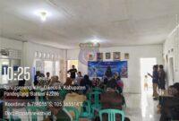Foto : Acara penyaluran insentif bagi Lembaga Kemasyarakatan Desa (LKD) yang berlangsung di aula gedung balai Desa setempat