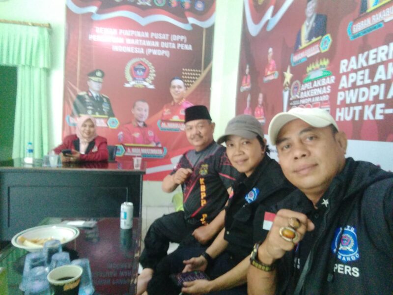 Foto : Panglima Satuan Tugas Bela Wartawan (Satbel Pers) DPP PWDPI