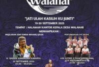 Foto : Perayaan Milangkala yang ke 44Th di Desa Walahar, Kec. Klari, Karawang