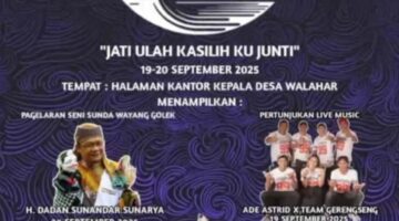 Foto : Perayaan Milangkala yang ke 44Th di Desa Walahar, Kec. Klari, Karawang