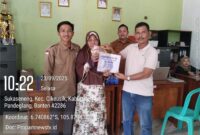 Foto : Penyaluran Bantuan Langsung Tunai (BLT) triwulan lll (tiga) Dana Desa (DD) untuk bulan July, Augustus dan September tahun 2025