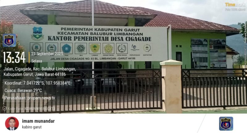Foto : Kantor Pemerintah Desa Cigagade