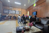 Foto : Kamarudin Simanjuntak dari Firma Hukum Victoria, mengajukan permohonan praperadilan ke Pengadilan Negeri Paringin