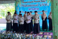 Foto : Acara memperingati Maulid Nabi Muhammad SAW yang diselenggarakan di gedung Yayasan Nuansa Banten Madani
