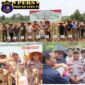 Foto : Polres Melawi gelar Panen Raya Jagung Serentak Kuartal III Tahun 2025 di lahan jagung kelompok tani 