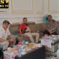 Foto : kediaman Bagus Afrizal, Pemimpin Redaksi Wartamelawi.com yang ramai didatangi para pejabat tinggi daerah