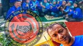 Foto : JA’PERS menggelar rapat arisan rutin sekaligus kopi darat (kopdar) di Villa Empang