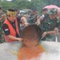 Foto : Kegiatan bertajuk “Kuali Merah Putih” digelar di wilayah perbatasan Indonesia-Malaysia, Badau, Kapuas Hulu, Kalimantan Barat