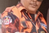 Foto : Bonai, Ketua Ranting Ormas PP Desa Sumur bandung, Kecamatan Jayanti