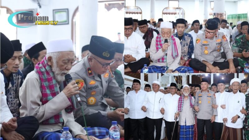 Foto : Kegiatan Istighosah dan doa bersama dalam rangka menjaga kedamaian dan persatuan bangsa