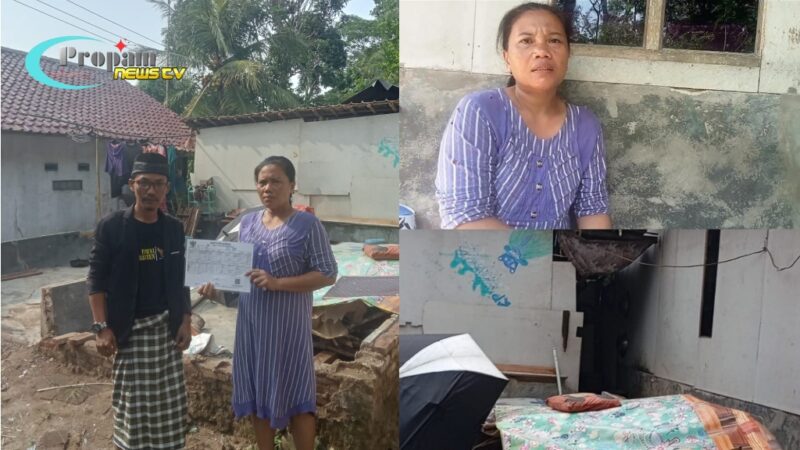 Foto : Pemdes dan Camat Pagelaran sudah mengajukan proposal ke Dinas Sosial terkait rumah warga Kampung Ciupas yang roboh