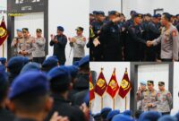 Foto : Kapolri mengunjungi Mako Brimob Kwitang berikan apresiasi dan perkuat motivasi