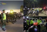 Foto : Polda Banten dan TNI menggelar Patroli gabungan skala besar di wilayah hukum Polda Banten