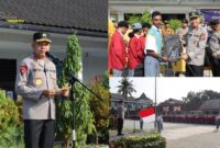 Foto : Kegiatan Upacara Serentak yang berlangsung di SMAN 1 Ciruas Kec. Ciruas, Kab. Serang