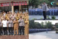 Foto : Wakapolda Banten pimpin upacara serentak  SMA/SMK yang mengangkat tema “Generasi Muda Penerus Bangsa Yang Berjiwa Pancasila Menuju Indonesia Emas 2045” yang bertempat di SMAN 1 Baros