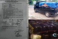 Foto : Surat nelayan dan mobil pick-up yang kedapatan mengisi BBM jenis Pertalite subsidi dalam jumlah besar di SPBU Pertamina 34.43304, yang berlokasi di Pelabuhanratu, Kabupaten Sukabumi