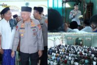 Foto : Kapolda Banten Irjen Pol Hengki melaksanakan kegiatan Sholat Jum'at Keliling di Masjid Jammi Baitul Iffah, Desa Sukamanah